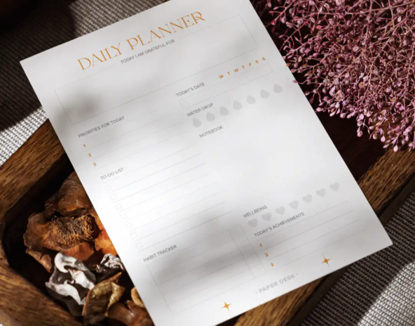 Planery do druku PDF szybki sposób na organizację zadań